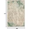 imageHVERSAILTEX Area Rug 5 x 7 Washable Soft Rugs for Bedroom Living Room Non Slip Non Shedding Printed Accent Indoor Floor Carpet Perfect for Vintage and MidCentury Inspired Homes Black MedallionChandra