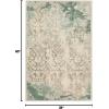 imageHVERSAILTEX Area Rug 5 x 7 Washable Soft Rugs for Bedroom Living Room Non Slip Non Shedding Printed Accent Indoor Floor Carpet Perfect for Vintage and MidCentury Inspired Homes Black MedallionChandra