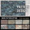 imageHVERSAILTEX Area Rug 5 x 7 Washable Soft Rugs for Bedroom Living Room Non Slip Non Shedding Printed Accent Indoor Floor Carpet Perfect for Vintage and MidCentury Inspired Homes Black MedallionPaisley