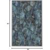 imageHVERSAILTEX Area Rug 5 x 7 Washable Soft Rugs for Bedroom Living Room Non Slip Non Shedding Printed Accent Indoor Floor Carpet Perfect for Vintage and MidCentury Inspired Homes Black MedallionPaisley