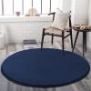 imageHVERSAILTEX Area Rug Super Soft Faux Fur Carpet 2x3 Feet Furry Kids Nursery Bedroom Living Room Carpet High Pile Throw Shag Plush Rug for Dorm Teen Decor Bronze GreenNavy