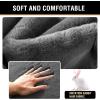 imageHVERSAILTEX Area Rug Super Soft Faux Fur Carpet 2x3 Feet Furry Kids Nursery Bedroom Living Room Carpet High Pile Throw Shag Plush Rug for Dorm Teen Decor Bronze GreenGrey