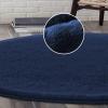 imageHVERSAILTEX Area Rug Super Soft Faux Fur Carpet 2x3 Feet Furry Kids Nursery Bedroom Living Room Carpet High Pile Throw Shag Plush Rug for Dorm Teen Decor Bronze GreenNavy