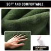 imageHVERSAILTEX Area Rug Super Soft Faux Fur Carpet 2x3 Feet Furry Kids Nursery Bedroom Living Room Carpet High Pile Throw Shag Plush Rug for Dorm Teen Decor Bronze GreenBronze Green
