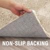 imageHVERSAILTEX Area Rugs for Living Room 5x7 Feet Fluffy Shag Large Fuzzy Plush Soft Throw Rug Modern Large Shaggy Floor Big Carpets for Bedroom Kids Home Decor Aesthetic Nursery BlackFrench Oak