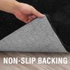 imageHVERSAILTEX Area Rugs for Living Room 5x7 Feet Fluffy Shag Large Fuzzy Plush Soft Throw Rug Modern Large Shaggy Floor Big Carpets for Bedroom Kids Home Decor Aesthetic Nursery BlackBlack
