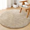 imageHVERSAILTEX Area Rugs for Living Room 5x7 Feet Fluffy Shag Large Fuzzy Plush Soft Throw Rug Modern Large Shaggy Floor Big Carpets for Bedroom Kids Home Decor Aesthetic Nursery BlackFrench Oak