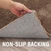 imageHVERSAILTEX Area Rugs for Living Room 5x7 Feet Fluffy Shag Large Fuzzy Plush Soft Throw Rug Modern Large Shaggy Floor Big Carpets for Bedroom Kids Home Decor Aesthetic Nursery BlackTaupe