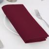 imageHVERSAILTEX Linen Textured Table Cloths Round 60 Inch Premium Solid Tablecloth SpillProof Waterproof Table Cover for Dining Buffet Feature Extra Soft and Thick Fabric Wrinkle Free IvoryChristmas Red