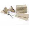 imageHVERSAILTEX Linen Textured Table Cloths Round 60 Inch Premium Solid Tablecloth SpillProof Waterproof Table Cover for Dining Buffet Feature Extra Soft and Thick Fabric Wrinkle Free IvoryTaupe