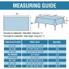 imageHVERSAILTEX Linen Textured Tablecloth Rectangle 60 x 120 Waterproof Solid Linen Woven Tablecloth SpillProof Linen Look Cover for Party Table Extra Soft and Thick Fabric Wrinkle Free Heather IvoryHeather Sand
