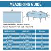 imageHVERSAILTEX Linen Textured Tablecloth Rectangle 60 x 120 Waterproof Solid Linen Woven Tablecloth SpillProof Linen Look Cover for Party Table Extra Soft and Thick Fabric Wrinkle Free Heather IvoryHeather Ivory