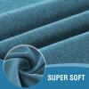 imageHVERSAILTEX Linen Textured Tablecloth Rectangle 60 x 120 Waterproof Solid Linen Woven Tablecloth SpillProof Linen Look Cover for Party Table Extra Soft and Thick Fabric Wrinkle Free Heather IvoryHeather Storm Blue
