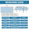 imageHVERSAILTEX Linen Textured Tablecloth Rectangle 60 x 120 Waterproof Solid Linen Woven Tablecloth SpillProof Linen Look Cover for Party Table Extra Soft and Thick Fabric Wrinkle Free Heather IvoryHeather Ivory