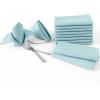 imageHVERSAILTEX Cloth Napkins Set of 12 18quot X 18quot Linen Textured Dinner Napkins Waterproof Extra Soft Thick Durable Reusable Napkins with Hemmed Edges for Dinners Weddings and Everyday Use AquaAqua
