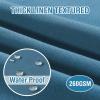 imageHVERSAILTEX Cloth Napkins Set of 12 18quot X 18quot Linen Textured Dinner Napkins Waterproof Extra Soft Thick Durable Reusable Napkins with Hemmed Edges for Dinners Weddings and Everyday Use AquaInk Blue
