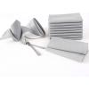imageHVERSAILTEX Cloth Napkins Set of 12 18quot X 18quot Linen Textured Dinner Napkins Waterproof Extra Soft Thick Durable Reusable Napkins with Hemmed Edges for Dinners Weddings and Everyday Use AquaDove Gray