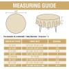imageHVERSAILTEX Linen Textured Table Cloths Rectangle 60 x 120 Inch Premium Solid Tablecloth SpillProof Waterproof Table Cover for Dining Buffet Feature Extra Soft and Thick Fabric Wrinkle Free TaupeLinensage