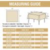imageHVERSAILTEX Linen Textured Table Cloths Rectangle 60 x 120 Inch Premium Solid Tablecloth SpillProof Waterproof Table Cover for Dining Buffet Feature Extra Soft and Thick Fabric Wrinkle Free TaupeLinensage