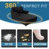 imageHVERSAILTEX Velvet Chaise Lounge Cover High Stretch Chaise Chair Cover for Living Room Soft Chaise Slipcovers with Arms Luxury Velvet Chaise Lounge Dog Covers Machine Washable BlackBlack