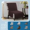 imageHVERSAILTEX Water Resistant Accent Chair Cover Reversible Quilted Accent Chair Covers Without Arms Thick Soft Durable Accent Chair Cover with AntiSlip Buckle Washable BrownBeigeBrownBeige