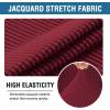 imageHVERSAILTEX Computer Office Chair Covers  Protective ampamp Stretchable Universal Stretch Rotating Chair Cover SlipcoverIsland FossiBurgundy Red