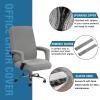 imageHVERSAILTEX Computer Office Chair Covers  Protective ampamp Stretchable Universal Stretch Rotating Chair Cover SlipcoverIsland FossiDove