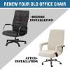 imageHVERSAILTEX Computer Office Chair Covers  Protective ampamp Stretchable Universal Stretch Rotating Chair Cover SlipcoverIsland FossiIsland Fossi