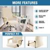 imageHVERSAILTEX Computer Office Chair Covers  Protective ampamp Stretchable Universal Stretch Rotating Chair Cover SlipcoverIsland FossiNatural