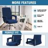 imageHVERSAILTEX Computer Office Chair Covers  Protective ampamp Stretchable Universal Stretch Rotating Chair Cover SlipcoverIsland FossiNavy