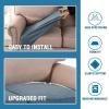 imageHVERSAILTEX Jacquard Couch Cushion Covers High Stretch Sofa Covers for 3 Cushion Couch Furniture Protector Spandex AntiSlip Soft Thickened Slipcovers Diamond Pattern3 Back Covers GreyCrizzlestone Blue