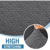 imageHVERSAILTEX Jacquard Couch Cushion Covers High Stretch Sofa Covers for 3 Cushion Couch Furniture Protector Spandex AntiSlip Soft Thickened Slipcovers Diamond Pattern3 Back Covers GreyDiamondgrey