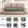 imageHVERSAILTEX Jacquard Couch Cushion Covers High Stretch Sofa Covers for 3 Cushion Couch Furniture Protector Spandex AntiSlip Soft Thickened Slipcovers Diamond Pattern3 Back Covers GreyDamasksea Grass