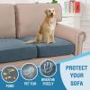 imageHVERSAILTEX Jacquard Couch Cushion Covers High Stretch Sofa Covers for 3 Cushion Couch Furniture Protector Spandex AntiSlip Soft Thickened Slipcovers Diamond Pattern3 Back Covers GreyCrizzlestone Blue