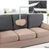 imageHVERSAILTEX Jacquard Couch Cushion Covers High Stretch Sofa Covers for 3 Cushion Couch Furniture Protector Spandex AntiSlip Soft Thickened Slipcovers Diamond Pattern3 Back Covers GreyDiamondgrey