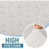 imageHVERSAILTEX Jacquard Couch Cushion Covers High Stretch Sofa Covers for 3 Cushion Couch Furniture Protector Spandex AntiSlip Soft Thickened Slipcovers Diamond Pattern3 Back Covers GreyDiamondpale Oak