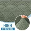 imageHVERSAILTEX Jacquard Couch Cushion Covers High Stretch Sofa Covers for 3 Cushion Couch Furniture Protector Spandex AntiSlip Soft Thickened Slipcovers Diamond Pattern3 Back Covers GreyDiamondsea Grass