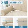 imageHVERSAILTEX Jacquard Couch Cushion Covers High Stretch Sofa Covers for 3 Cushion Couch Furniture Protector Spandex AntiSlip Soft Thickened Slipcovers Diamond Pattern3 Back Covers GreyDiamondivory