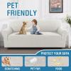 imageHVERSAILTEX Jacquard Couch Cushion Covers High Stretch Sofa Covers for 3 Cushion Couch Furniture Protector Spandex AntiSlip Soft Thickened Slipcovers Diamond Pattern3 Back Covers GreyDiamondpale Oak