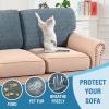 imageHVERSAILTEX Jacquard Couch Cushion Covers High Stretch Sofa Covers for 3 Cushion Couch Furniture Protector Spandex AntiSlip Soft Thickened Slipcovers Diamond Pattern3 Back Covers GreyDiamondstone Blue