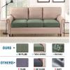 imageHVERSAILTEX Jacquard Couch Cushion Covers High Stretch Sofa Covers for 3 Cushion Couch Furniture Protector Spandex AntiSlip Soft Thickened Slipcovers Diamond Pattern3 Back Covers GreyCrizzlesea Grass
