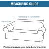 imageHVERSAILTEX Jacquard Couch Cushion Covers High Stretch Sofa Covers for 3 Cushion Couch Furniture Protector Spandex AntiSlip Soft Thickened Slipcovers Diamond Pattern3 Back Covers GreyWind Bellstone Blue