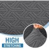 imageHVERSAILTEX Jacquard Couch Cushion Covers High Stretch Sofa Covers for 3 Cushion Couch Furniture Protector Spandex AntiSlip Soft Thickened Slipcovers Diamond Pattern3 Back Covers GreyDiamondgrey