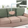 imageHVERSAILTEX Jacquard Couch Cushion Covers High Stretch Sofa Covers for 3 Cushion Couch Furniture Protector Spandex AntiSlip Soft Thickened Slipcovers Diamond Pattern3 Back Covers GreyDiamondsea Grass