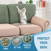 imageHVERSAILTEX Jacquard Couch Cushion Covers High Stretch Sofa Covers for 3 Cushion Couch Furniture Protector Spandex AntiSlip Soft Thickened Slipcovers Diamond Pattern3 Back Covers GreyDamasksea Grass