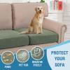 imageHVERSAILTEX Jacquard Couch Cushion Covers High Stretch Sofa Covers for 3 Cushion Couch Furniture Protector Spandex AntiSlip Soft Thickened Slipcovers Diamond Pattern3 Back Covers GreyCrizzlesea Grass