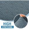 imageHVERSAILTEX Jacquard Couch Cushion Covers High Stretch Sofa Covers for 3 Cushion Couch Furniture Protector Spandex AntiSlip Soft Thickened Slipcovers Diamond Pattern3 Back Covers GreyDiamondstone Blue