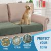 imageHVERSAILTEX Jacquard Couch Cushion Covers High Stretch Sofa Covers for 3 Cushion Couch Furniture Protector Spandex AntiSlip Soft Thickened Slipcovers Diamond Pattern3 Back Covers GreyDamasksea Grass