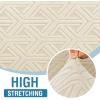 imageHVERSAILTEX Jacquard Couch Cushion Covers High Stretch Sofa Covers for 3 Cushion Couch Furniture Protector Spandex AntiSlip Soft Thickened Slipcovers Diamond Pattern3 Back Covers GreyDiamondivory