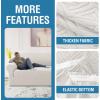 imageHVERSAILTEX Jacquard Couch Cushion Covers High Stretch Sofa Covers for 3 Cushion Couch Furniture Protector Spandex AntiSlip Soft Thickened Slipcovers Diamond Pattern3 Back Covers GreyDiamondpale Oak